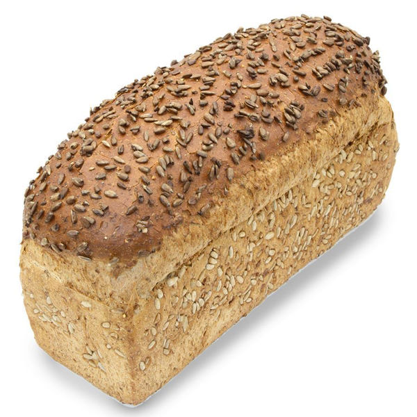 Afbeelding van Zonneveld bruin meergranenbrood met zonnebloempitten deco heel