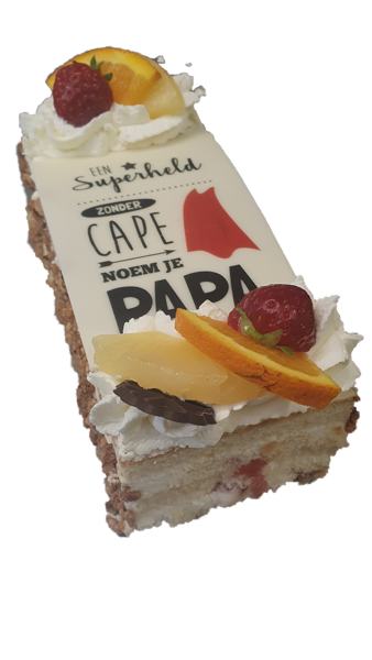 Afbeelding van Slagroomschnitte Vaderdag
