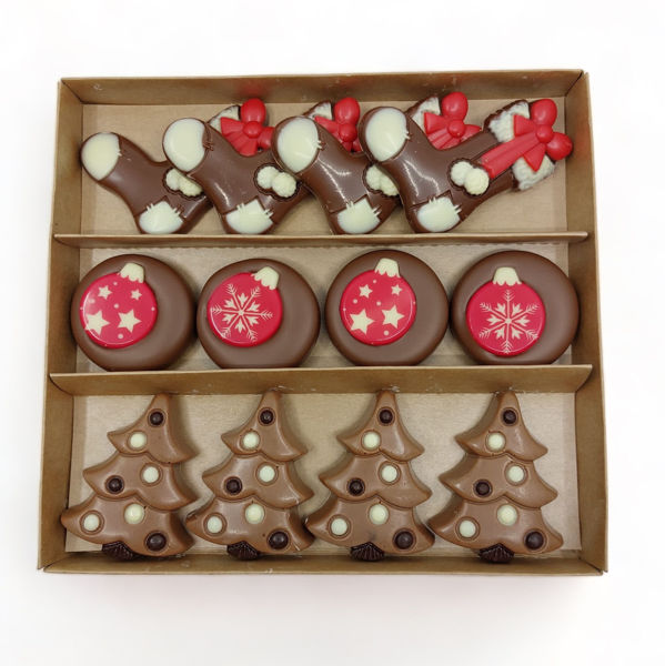 Afbeelding van Chocoladegeschenk Kerst