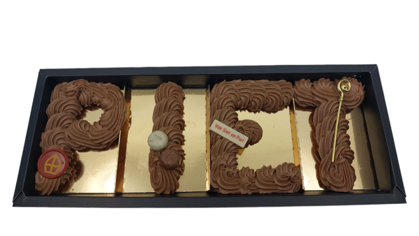 Afbeelding van Luxe chocoladeletterdoos P I E T