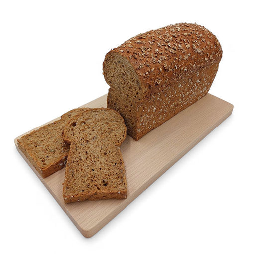 Afbeelding van Ten Veens bruin meergranenbrood met geplette tarwe deco
