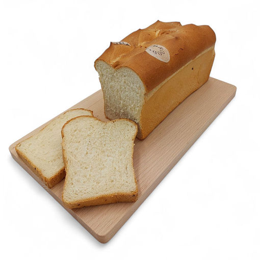 Afbeelding van Wit tarwe melkbrood knip