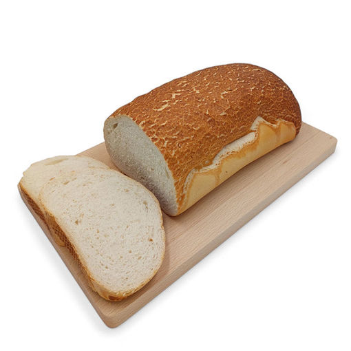 Afbeelding van Wit tarwe vloerbrood met tijgerkorst