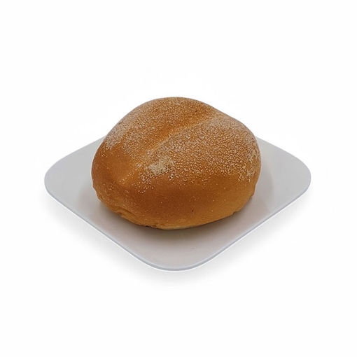 Afbeelding van Witte tarwe vloerkadet met rijstemeel deco