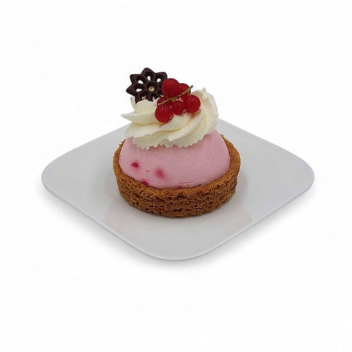 Afbeelding van Kersen bavarois gebak