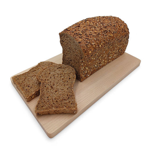 Afbeelding van Binnenveld bruin meergranenbrood met gem zaden ZOUTARM