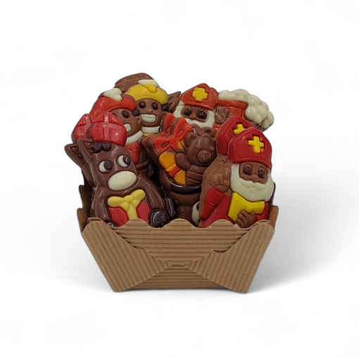 Afbeelding van Cadeauverpakking massieve Sintchocolade