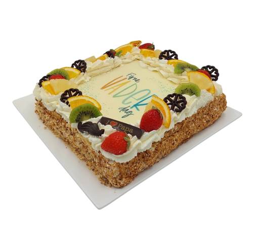 Afbeelding van Vaderdag slagroomtaart (10 personen)